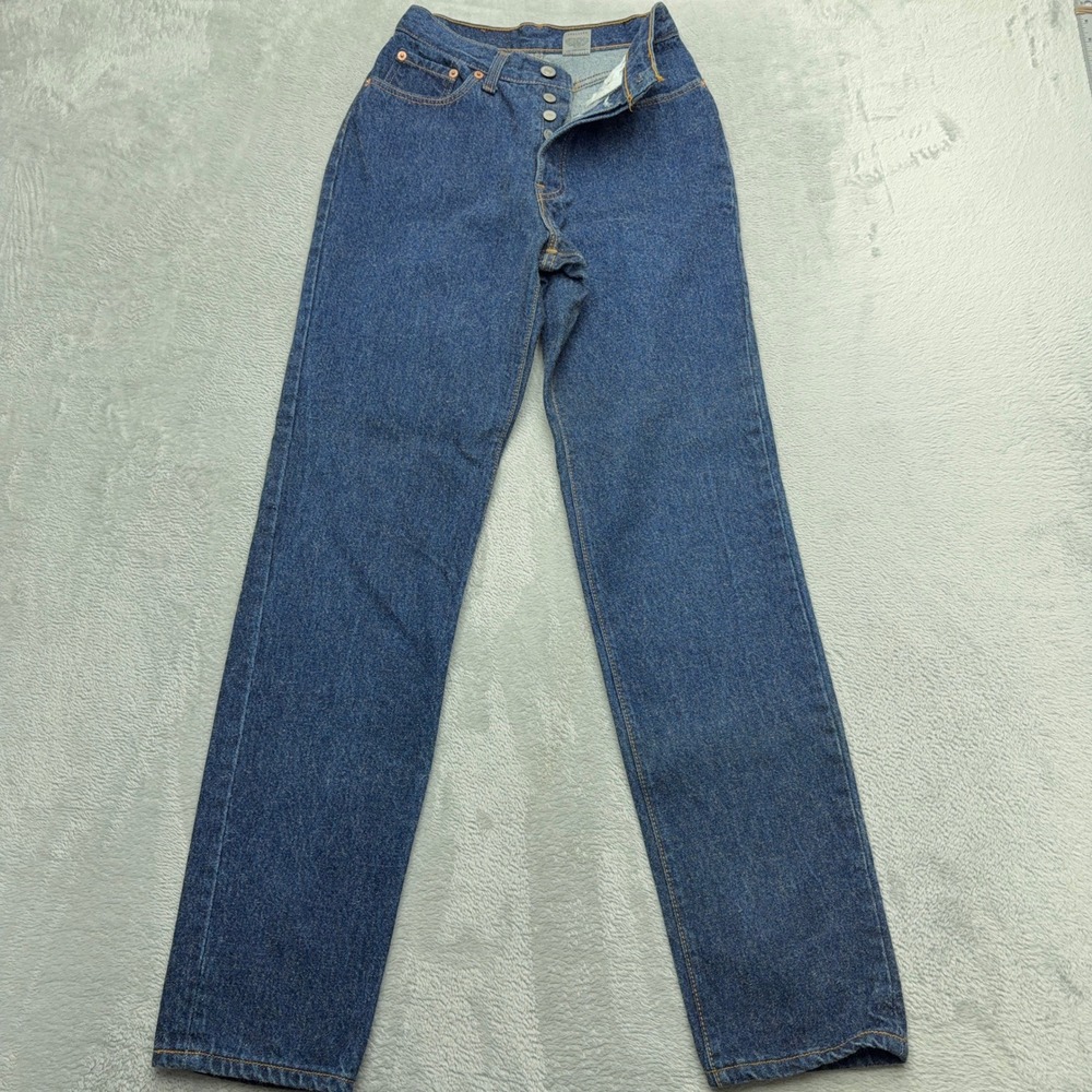 VTG Levi's 501 80s Jeans Womens 7 Blue High Waisted Made in USA